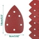 thumbnail image 2 of Lijas Triangulares para Lijadora HYCHIKA Granos 60/80/100/120/180/240, 2 of 7