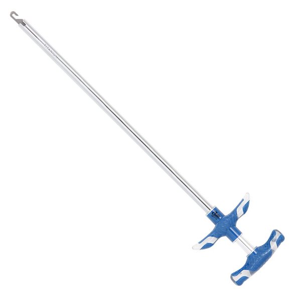 Extractor de anzuelos Cuda 46 cm con recubrimiento de titanio azul