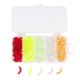 thumbnail image 2 of 125 unids se?uelo de la pesca gusano grub se?uelos se?uelos suaves falsos gusanos beige, 2 of 5