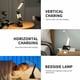 thumbnail image 4 of Lámpara de escritorio LED con cargador inalámbrico, estación de carga rápida 3 en 1, luz de consola táctil con temporizador, 4 of 5