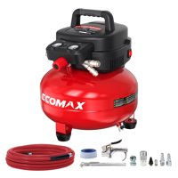 Compresor De Aire Ecomax Portátil Para Panqueques, 6 Galones Y 150 Psi