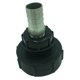 thumbnail image 4 of 1000l ibc tanque de agua adaptador de manguera de jardín accesorios conector 95mm dn80 32mm, 4 of 5