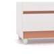 thumbnail image 3 of Cómoda Rio 4 Cajones Blanco Rosa, 3 of 4
