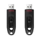 thumbnail image 1 of Unidad flash USB SanDisk Ultra de 64 GB, paquete de 2 unidades, USB 3.0 130 MB/s, 1 of 7