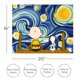 thumbnail image 2 of Set de arte AQUARIUS Peanuts Starry Night Art by Numbers, 2 of 7