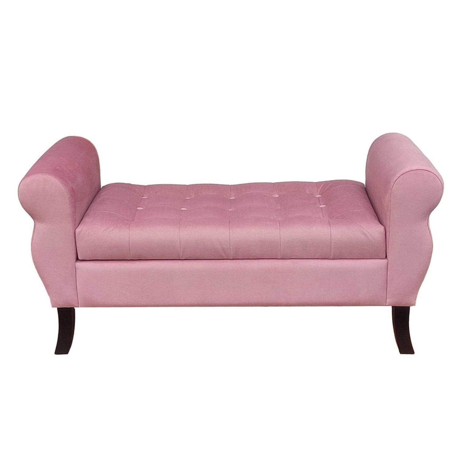 Tapiceria Moderna - Banqueta Baul Diva Color Palo Rosa