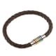 thumbnail image 2 of Pulsera De Cuero De PU Con Hebilla Magnética De Acero Inoxidable Y Arcoíris, Pulsera Del Orgullo Gay, 2 of 3