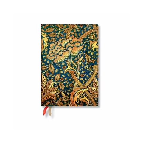 Paperblanks - Agenda 2024 William Morris Morris, Windrush, T.Flexible, Vista Semanal, Midi