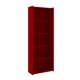 thumbnail image 1 of Librero 5 Niveles Big Malmo Rojo, 1 of 3
