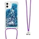 thumbnail image 5 of Funda FOXDOCK para iPhone 12 Mini con Cuerda Ajustable, Brillo Líquido, Protección Antigolpes y Lente – Ideal para Regalo, 5 of 6