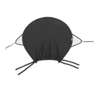 Bothyi - Sombrilla Grande Para Cochecito De Bebé Con Bolsa De Almacenamiento, Toldo Para Cochecito De Bebé, Color Negro