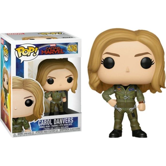 Funko POP Capitana Marvel Exclusiva de Carol Danvers para FYE