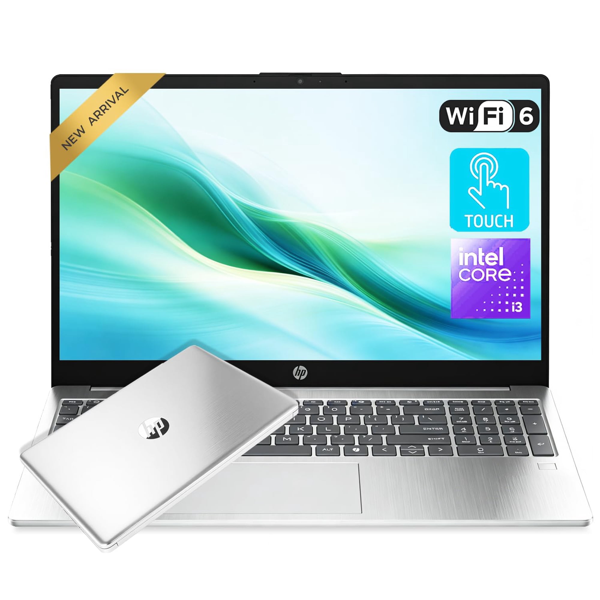 Laptop Hp Con Pantalla Táctil De 15.6 Pulgadas, Intel Core I3-1315u 8 Gb Ram 128 Gb Ssd