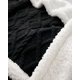 thumbnail image 5 of Frazada Sherpa Premium Con Diseño De Diamantes 2 plazas, 5 of 6