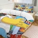 thumbnail image 1 of Juego de ropa de cama de 3 piezas de Los Simpson con funda nórdica suave y cómoda para el dormitorio., 1 of 3