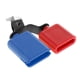 thumbnail image 5 of Juego de batería de sonido alto y bajo, juego de campana para hacer ruido de percusión, accesorio de juego de campana de doble montaje , estilo A, 5 of 5