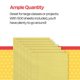 thumbnail image 5 of Papel Newsprint Amarillo School Smart 8x10.5'' 500 Hojas, 5 of 8