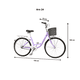 thumbnail image 2 of Bicicleta Aro 24 De Paseo Niñas Con Canasto 1 Velocidad, 2 of 6