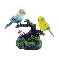 Magideal - Control De Sonido De Conversación De Mascotas Electrónicas Move La Decoración Realista De La Oficina En El Hogar Cantando El Juguete De Los Pájaros De