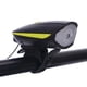 thumbnail image 1 of Luz Bicicleta Frontal Con Bocina Amarillo, 1 of 5