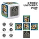 thumbnail image 3 of 10 Vidas Theme 7 Colors Alarm Clock Digital Led Alarm Clock Gifts For Kids Friends Family, 3 of 6