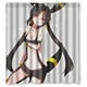 thumbnail image 1 of Cortina de ducha de Pokémon con diseño de anime, juego de cortinas de baño con ganchos, tamaño 66 x 72 pulgadas, 1 of 3
