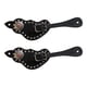thumbnail image 1 of 2 Correas Para Espuelas Con Hebilla, Correas Para Espuelas Ecuestres Duraderas Para Entrenar Caballos, Color Negro, 1 of 3