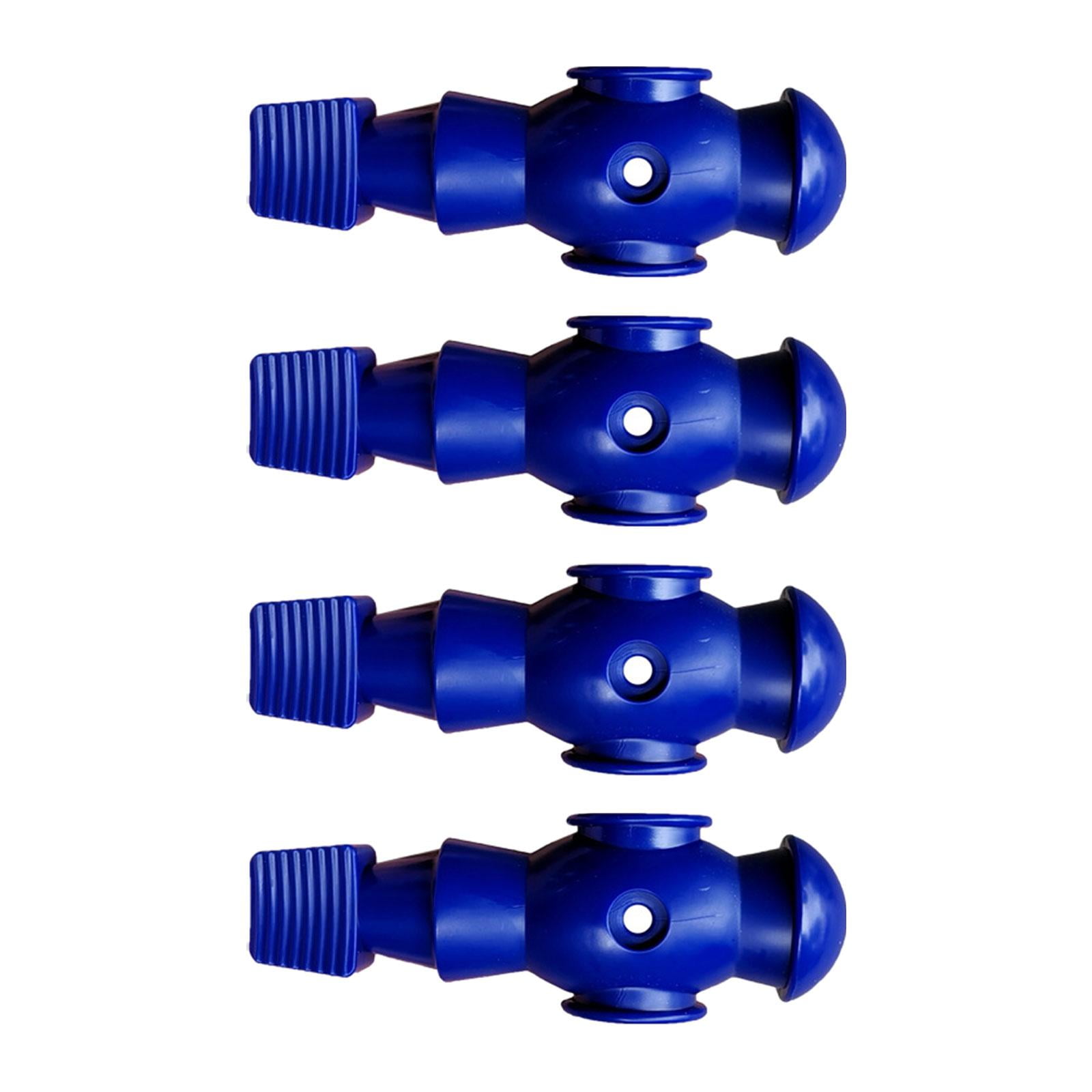 Magideal - 4x Futbolín Para Hombres, Jugadores De Futbolín, Mini Accesorios De Futbolín, Ligeros Para Jugadores De Fútbol De Mesa, Juegos De Mesa, Futbolín Para Azul