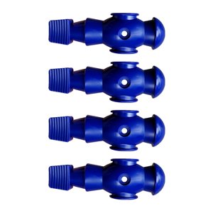 Magideal - 4X Futbolín Para Hombres, Jugadores De Futbolín, Mini Accesorios De Futbolín, Ligeros Para Jugadores De Fútbol De Mesa, Juegos De Mesa, Futbolín Para Azul
