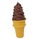 thumbnail image 2 of Cono de helado falso, muestra de exhibición de juguetes de comida de imitación, helado de imitación para exhibición, decoración de escritorio, accesor Marrón, 2 of 5