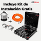thumbnail image 5 of Cocina Encimera a Gas Licuado 4 Platos + KIT de Instalación Cocinilla Negro, 5 of 8