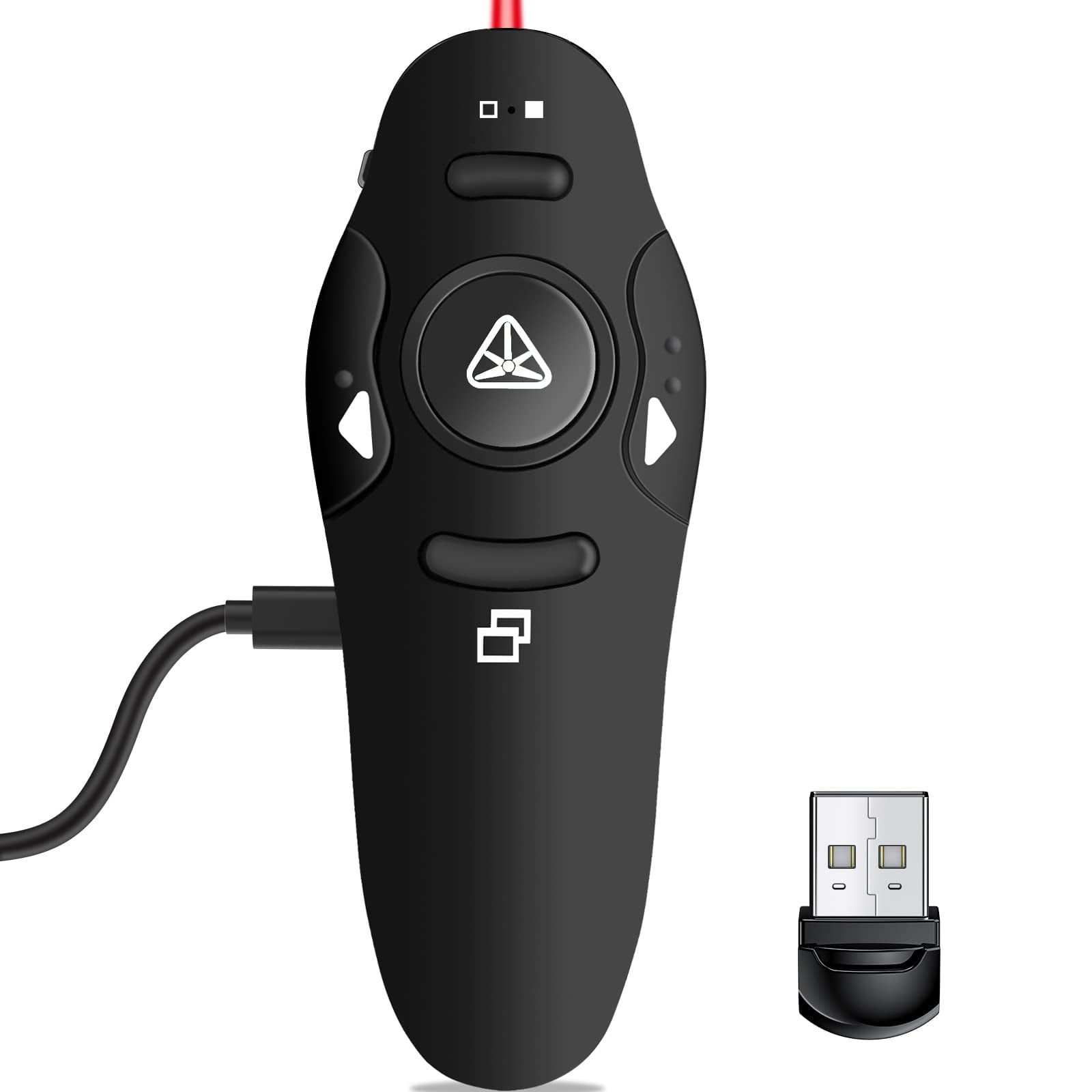 Clicker Remoto Inalámbrico Para Presentadores Ninjaabxy Recargable