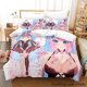thumbnail image 1 of Anime Sexy Girls Silvervale VTuber Bedding Set Single Twin Full Size Bed Set Adult Kid Bedroom Duvet cover Sets Bed Sheets, 1 of 5