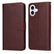 thumbnail image 1 of Funda Billetera para iPhone 17 con Porta Tarjetas y Soporte Ajustable Marrón, 1 of 5