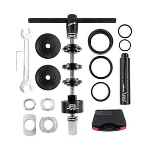 Ioensy - Juego De Prensas De Cojinetes De Cubo De Ruedas De Bicicleta Herramientas De Reparación De Bicicletas Negro