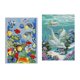 thumbnail image 4 of Juego De 2 Kits De Punto De Cruz Estampados, Kits De Costura De 11 Quilates, Peces Tropicales Y Delfines, 4 of 5