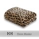 thumbnail image 3 of Manta MERRYLIFE de forro polar con diseño de leopardo 100% poliéster, 150 x 20 cm, 3 of 6