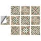 thumbnail image 2 of 10 Uds 20cm Autoadhesivo Cuadrado Pared Mosaico Azulejo Vinilo Ladrillo Pegatina Películas Tipo E, 2 of 5