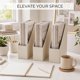 thumbnail image 2 of Porta revistas ZICOTO Set de 3 Beige y Dorado, 2 of 9