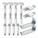 thumbnail image 1 of Kit De Herrajes Para Puertas Plegables, 16 Uds., Piezas De Repuesto Para Reparación De Herrajes Para Puertas Plegables, 1 of 5