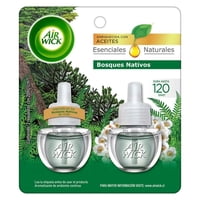 Recarga Air Wick Bosque Nativo 21Ml - Pack 2 Unid.