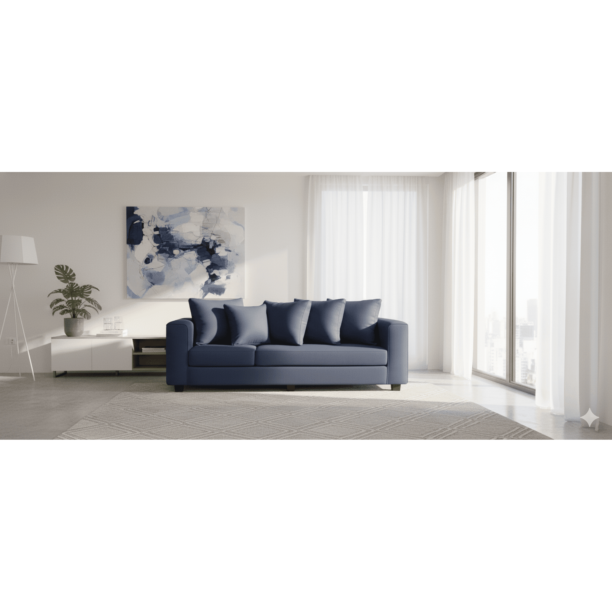 Sc Decohome - Sofá Boston 3 Cuerpos