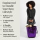 thumbnail image 2 of Bolsa de supermercado reutilizable con ruedas HULKEN Ultraviolet, 2 of 8