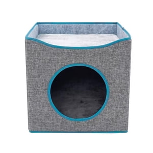 Mundo Online - Cama Mascota Soft Confort Transportable Con Techo 34Cm