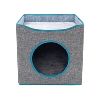 Mundo Online - Cama Mascota Soft Confort Transportable Con Techo 34Cm