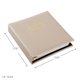 thumbnail image 2 of Agenda de direcciones Hallmark 18 cm color crema con encuadernación reutilizable, 2 of 8