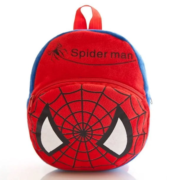 Pokemon Anime Plush Backpack Pikachu Spiderman hello kitty Cartoon Figure Pattern Children Baby Kids School Bag Christmas Gift