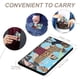 thumbnail image 4 of Sr. Birchum Porta Pasaporte y Cartera de Viaje Premium de Cuero PU, Funda de Pasaporte Bloqueo RFID con Ranuras para Tarjetas de Crédito, Estuche para Libro de Pasaporte para Familia 10cm × 15cm, 4 of 6