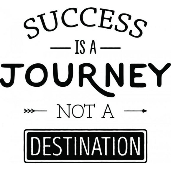 Decomural Success Is A Journey Inspirational WS-46209