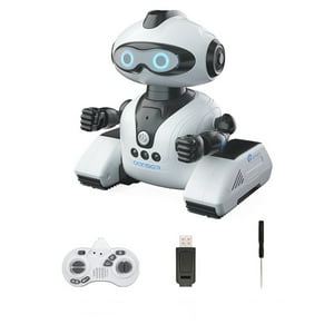 Veatool - Juguetes Robot Para Niños,2.4 Ghz Juguetes Robot De Control Remoto Con Música Y Ojos Led Para Niños Y Niñas,Juguetes De Control Remoto Regalos Para Niños De 3 A 12 Años